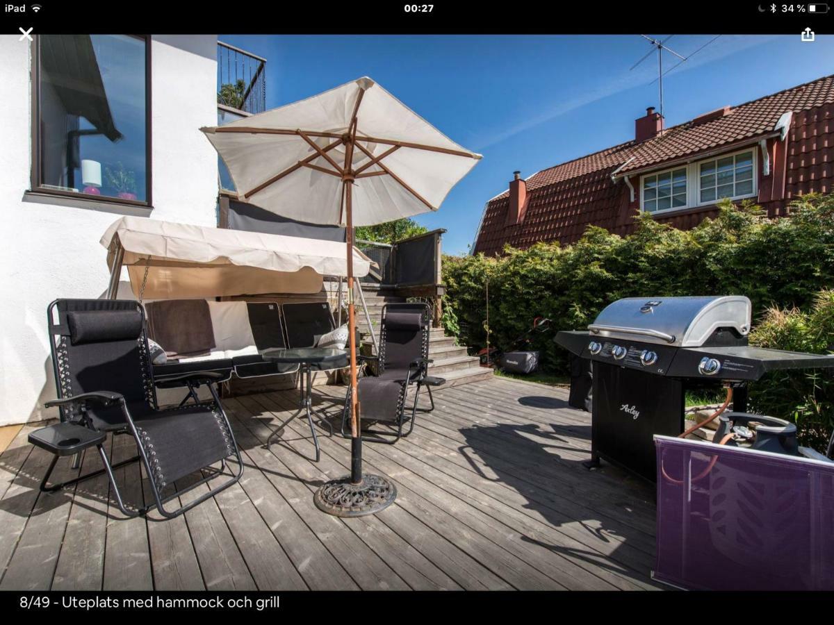 Lagenhet I Villa Pa Fornudden Tyreso Bagian luar foto