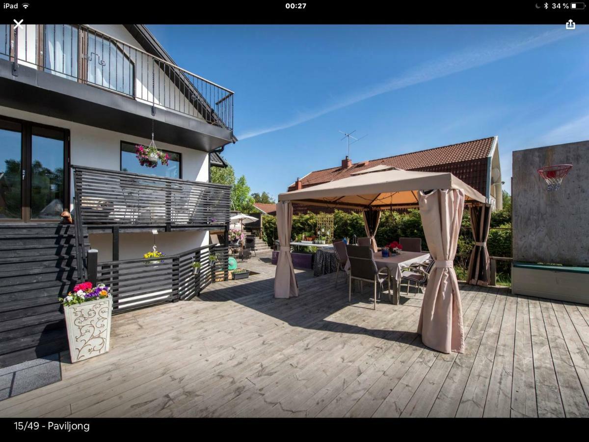 Lagenhet I Villa Pa Fornudden Tyreso Bagian luar foto